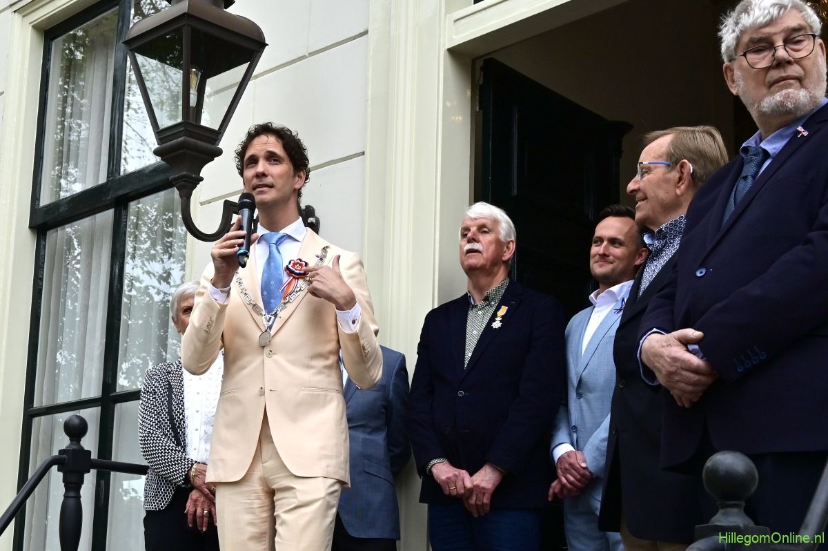 Toespraak van de burgemeester bij de aubade